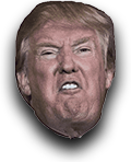 Funny face Trump